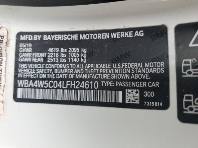 WBA4W5C04LFH24610 BMW 430xi