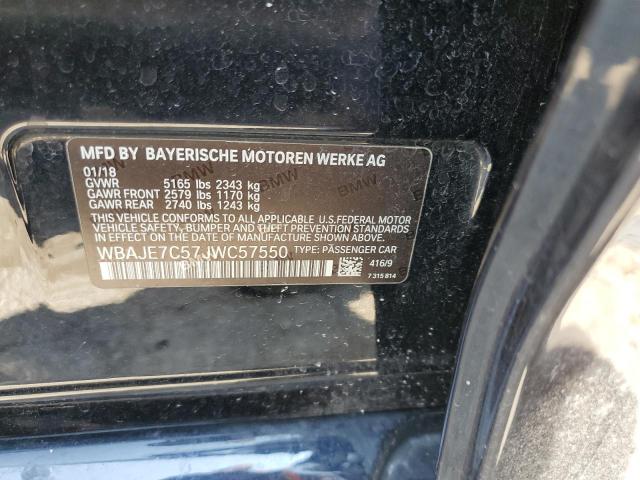 WBAJE7C57JWC57550 BMW 540 XI