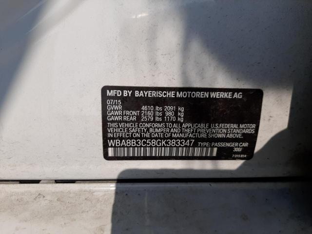 WBA8B3C58GK383347 BMW 340 I