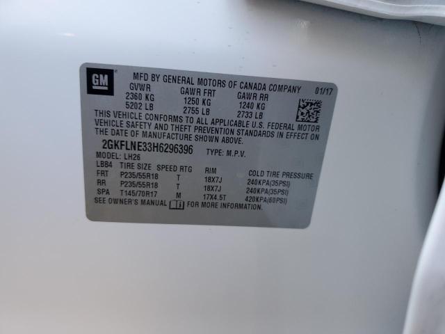 2GKFLNE33H6296396 GMC Terrain Sle