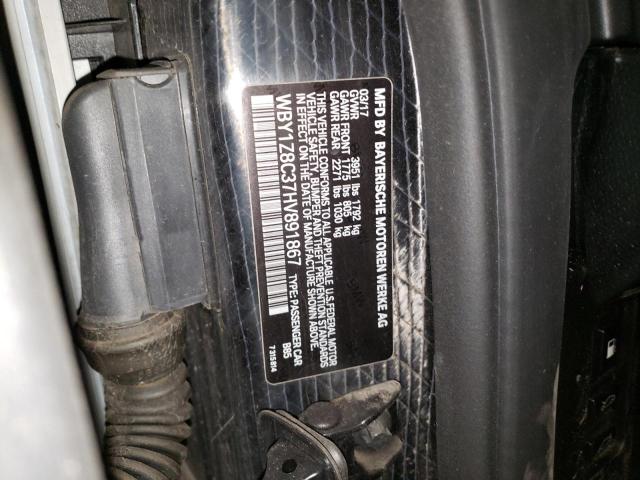 WBY1Z8C37HV891867 BMW I3 REX