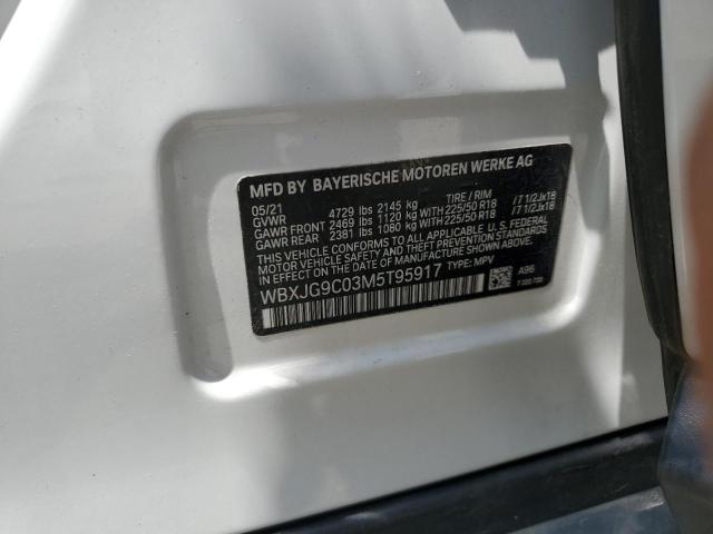 WBXJG9C03M5T95917 BMW X1 Xdrive28i