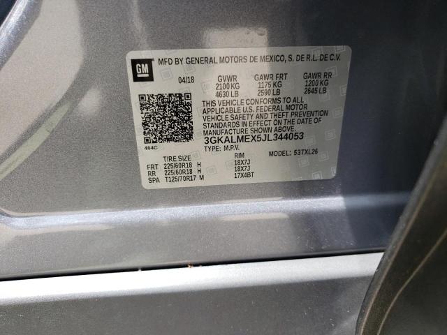 3GKALMEX5JL344053 GMC Terrain Sle