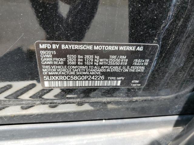 5UXKR0C58G0P24226 BMW X5 Xdrive35i