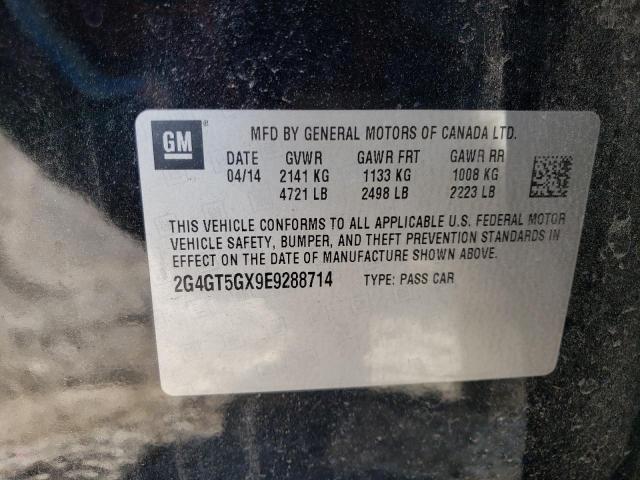 2G4GT5GX9E9288714 Buick REGAL GS