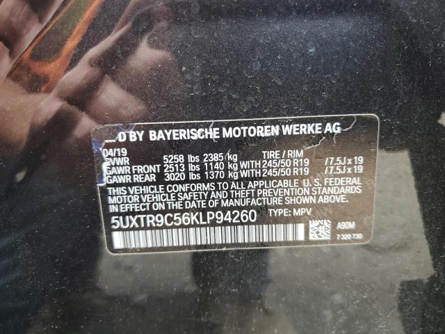 5UXTR9C56KLP94260 BMW X3 Xdrive30i