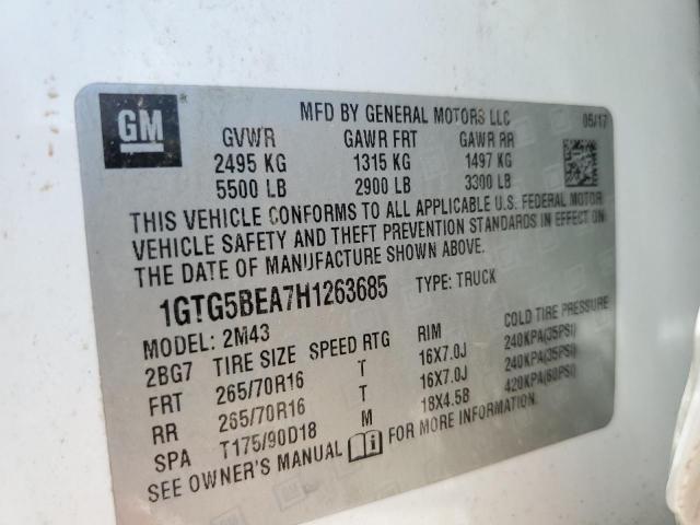 1GTG5BEA7H1263685 GMC Canyon