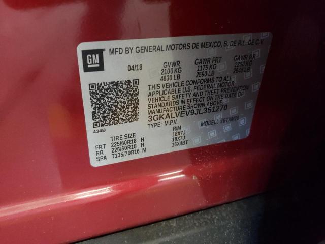 3GKALVEV9JL351270 GMC Terrain Slt