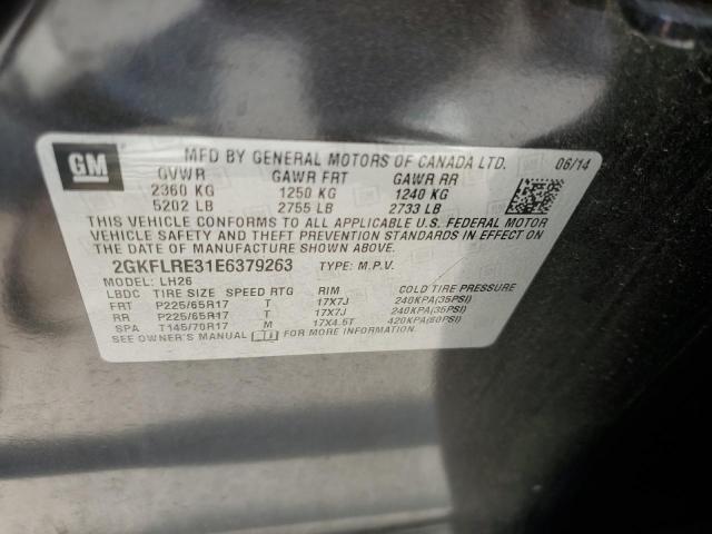 2GKFLRE31E6379263 GMC Terrain Sle