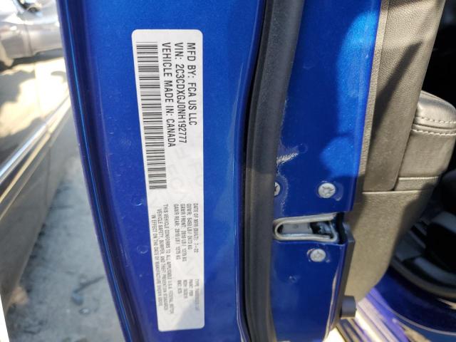 2C3CDXGJ0NH192777 Dodge Charger Scat Pack