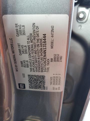 1GTG5CEN4N1316444 GMC Canyon Elevation