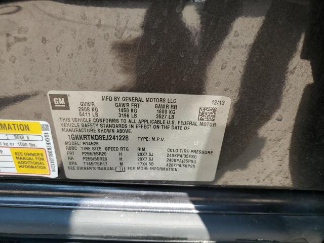 1GKKRTKD8EJ241228 GMC Acadia Denali