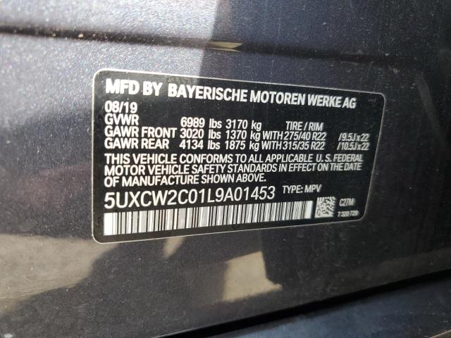 5UXCW2C01L9A01453 BMW X7 Xdrive40i