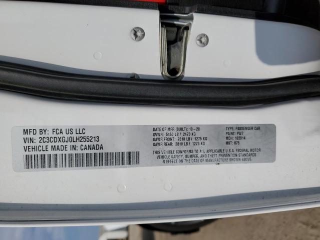 2C3CDXGJ0LH255213 Dodge Charger Scat Pack