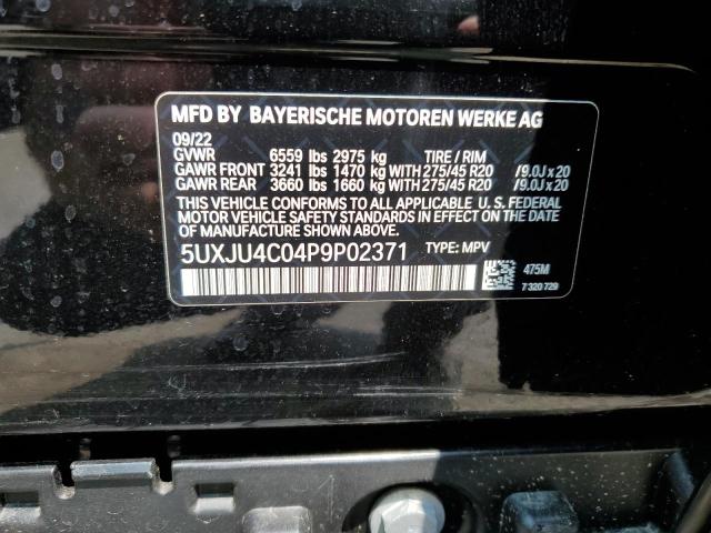 5UXJU4C04P9P02371 BMW X5 M50i