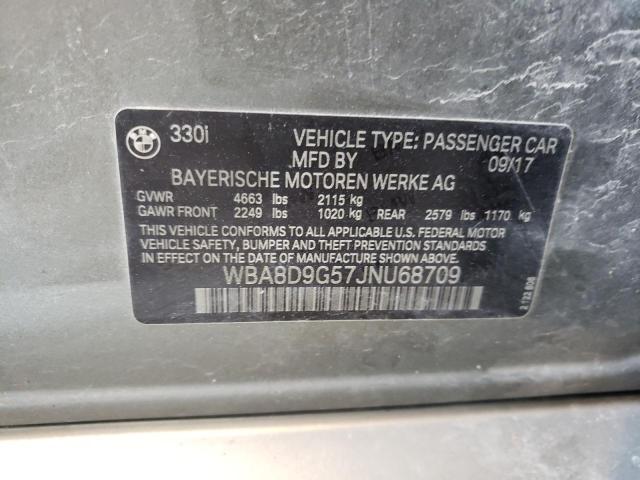 WBA8D9G57JNU68709 BMW 330 XI