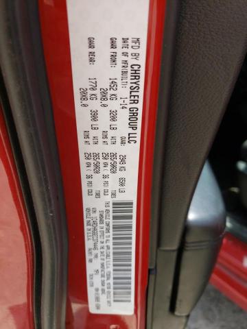 1C4RDHAG6EC374446 Dodge Durango Sxt