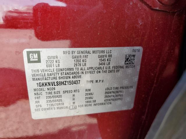 1GKKNVLS8HZ150437 GMC Acadia All Terrain