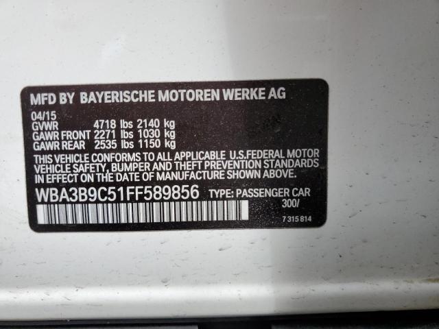 WBA3B9C51FF589856 BMW 335 XI