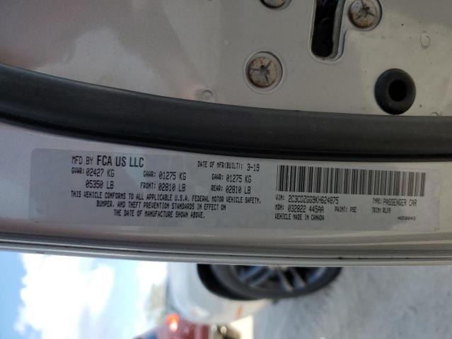2C3CDZGG9KH624875 Dodge Challenger Sxt