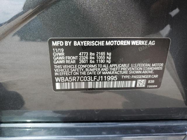 WBA5R7C03LFJ11995 BMW 330XI