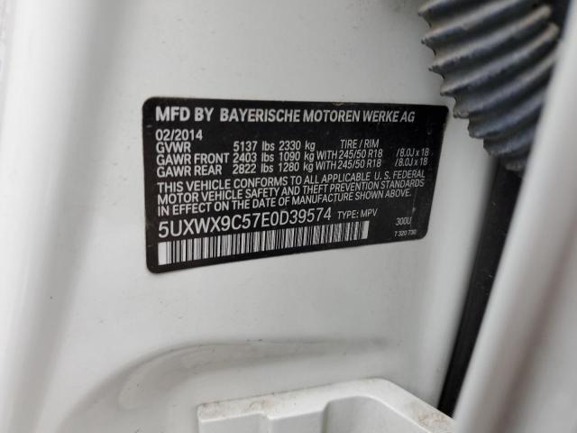 5UXWX9C57E0D39574 BMW X3 Xdrive28i