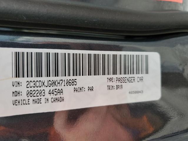 2C3CDXJG0KH710685 Dodge Charger Sxt