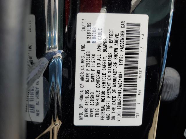 19UUB2F67JA004093 Acura Tlx Tech+a