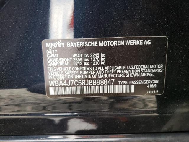 WBA4J7C58JBB98847 BMW 440xi Gran Coupe