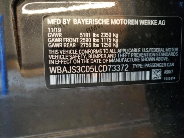 WBAJS3C05LCD73372 BMW 540 XI