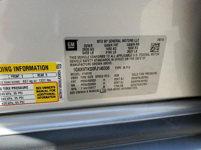 1GKKVTKD0FJ146336 GMC Acadia Denali