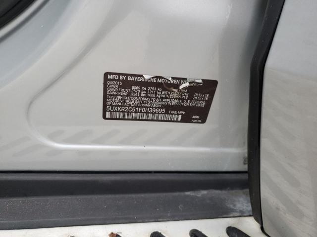 5UXKR2C51F0H39695 BMW X5 Sdrive35i