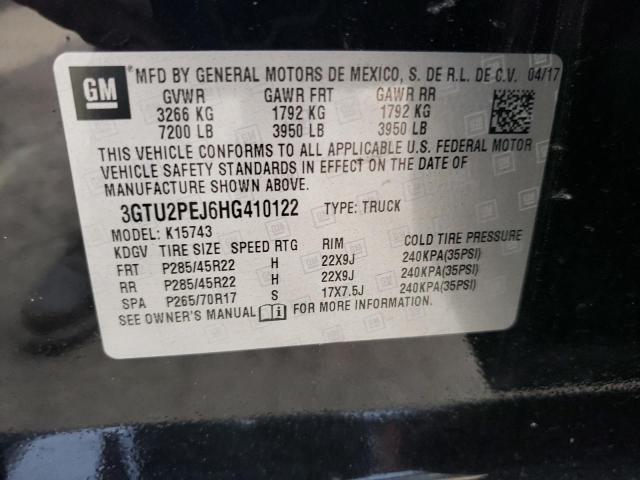 3GTU2PEJ6HG410122 GMC Sierra K1500 Denali
