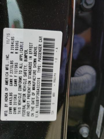 19UUB1F36GA003316 Acura TLX