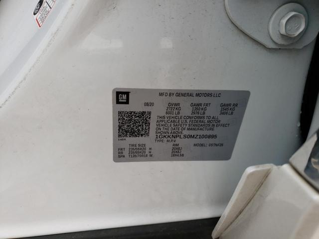 1GKKNPLS0MZ100895 GMC Acadia Denali