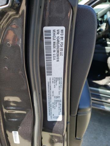 1C4RDJDG3MC661616 Dodge DURANGO GT