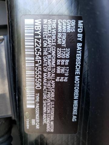 WBY1Z2C54FV555590 BMW I3 Bev