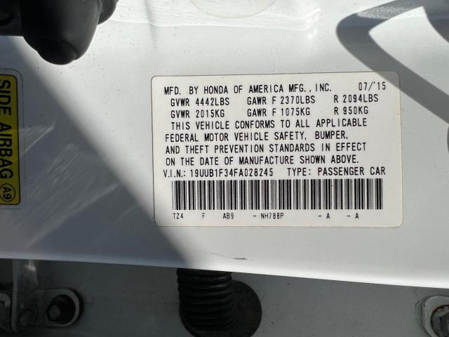 19UUB1F34FA028245 Acura TLX