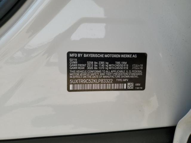5UXTR9C52KLP83322 BMW X3 Xdrive30i