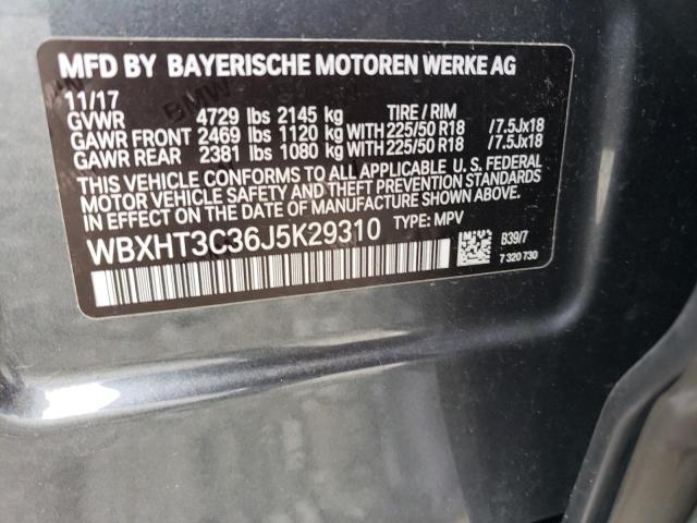 WBXHT3C36J5K29310 BMW X1 Xdrive28i