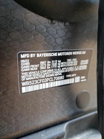 WB523CF03PCL70680 BMW Ix Xdrive50