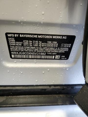 WBXJG9C0XN5V31882 BMW X1 Xdrive28i