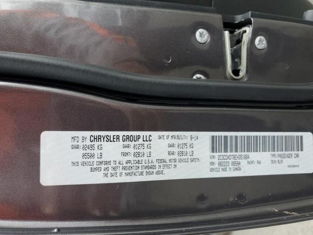 2C3CDXDT8EH351664 Dodge CHARGER R/T