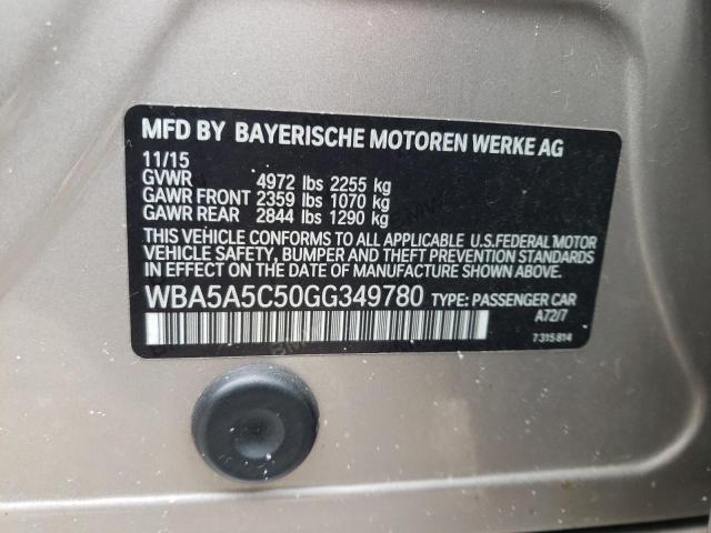 WBA5A5C50GG349780 BMW 528 I