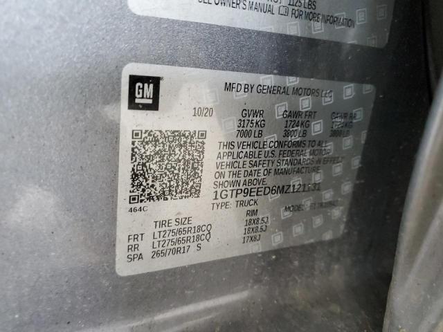 1GTP9EED6MZ121131 GMC Sierra K1500 At4