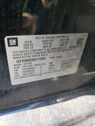 1GTV2NEC0HZ170852 GMC Sierra K1500 Slt