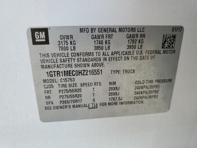 1GTR1MEC0HZ216551 GMC Sierra C1500 Sle