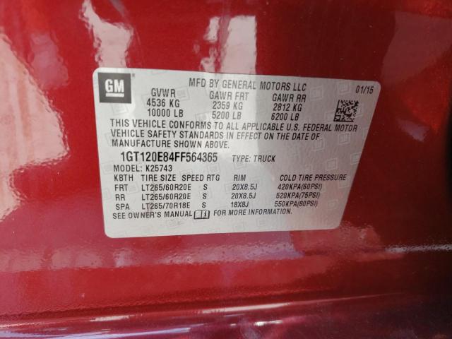 1GT120E84FF564365 GMC Sierra K2500 Denali