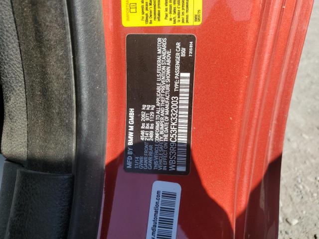 WBS3R9C53FK332003 BMW M4