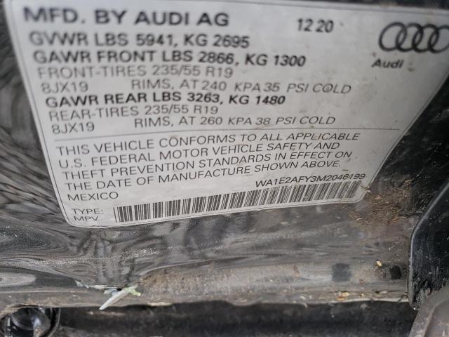 WA1E2AFY3M2046199 Audi Q5 E Premium Plus